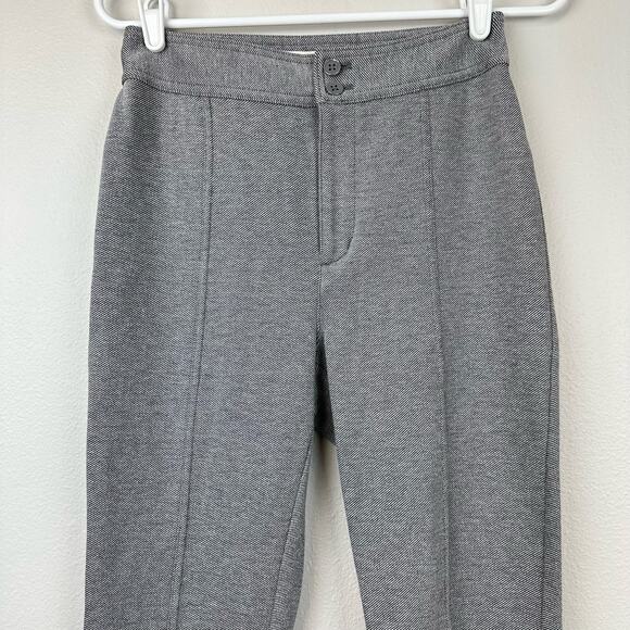 Anthropologie Maeve Wide Leg Pants front Seam and Front Slit Trousers 2 - Picture 4 of 14